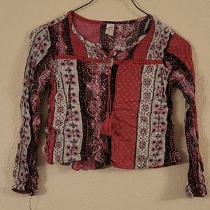 Long sleeve top sz 7